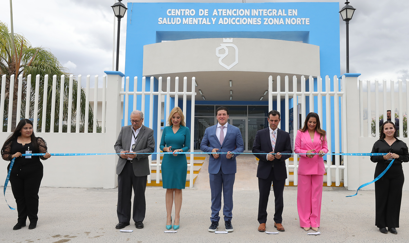 Inaugura Gobernador Centro de Atención Integral en Salud Mental y Adicciones en Sabinas Hidalgo