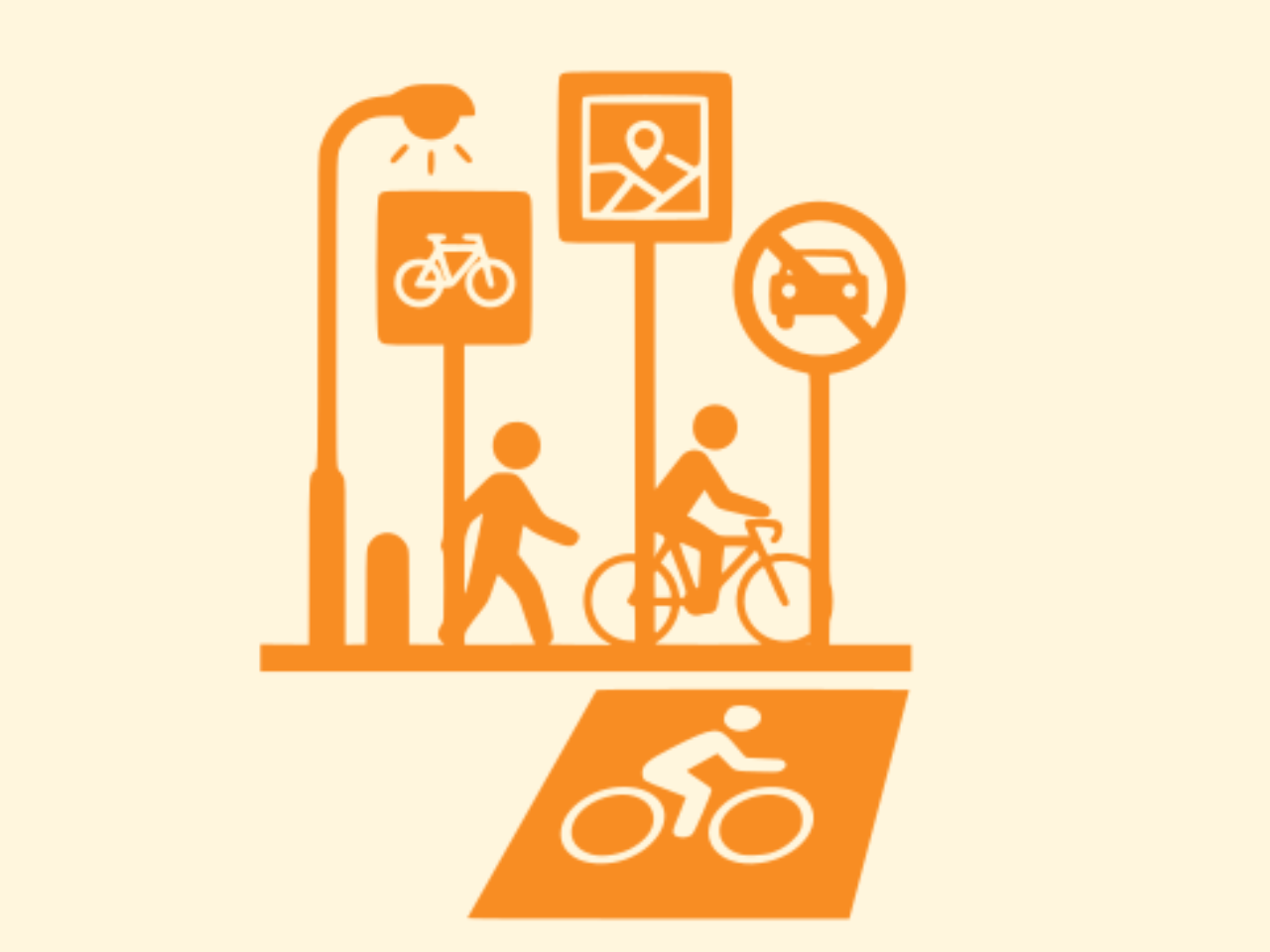 Carril Compartido con Prioridad Ciclista