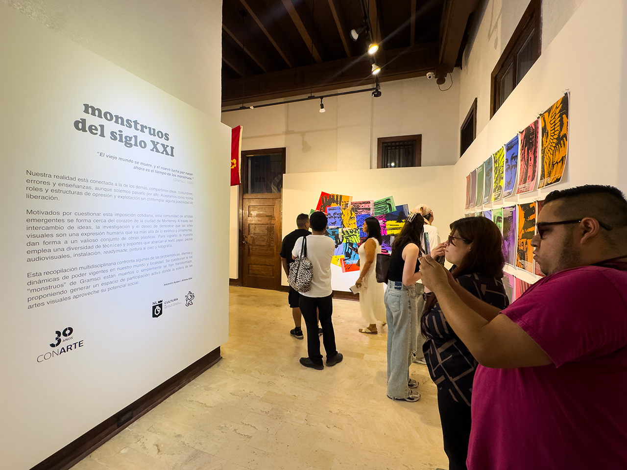 Tiempo de Monstruos en Casa de la Cultura de NL
