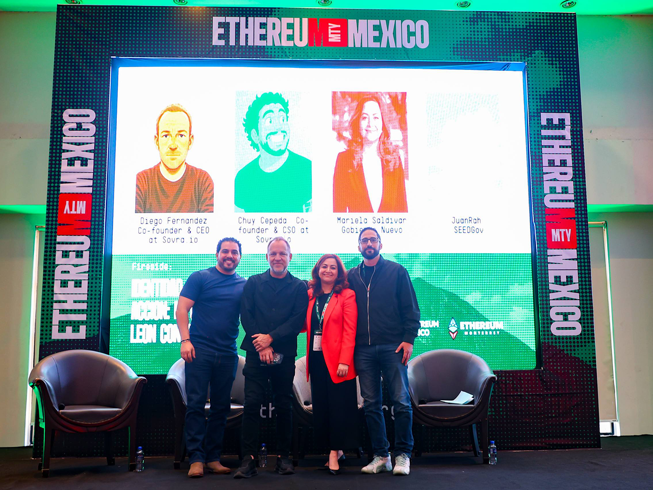 Reconocen expertos seguridad de NLínea en Foro de Ethereum México