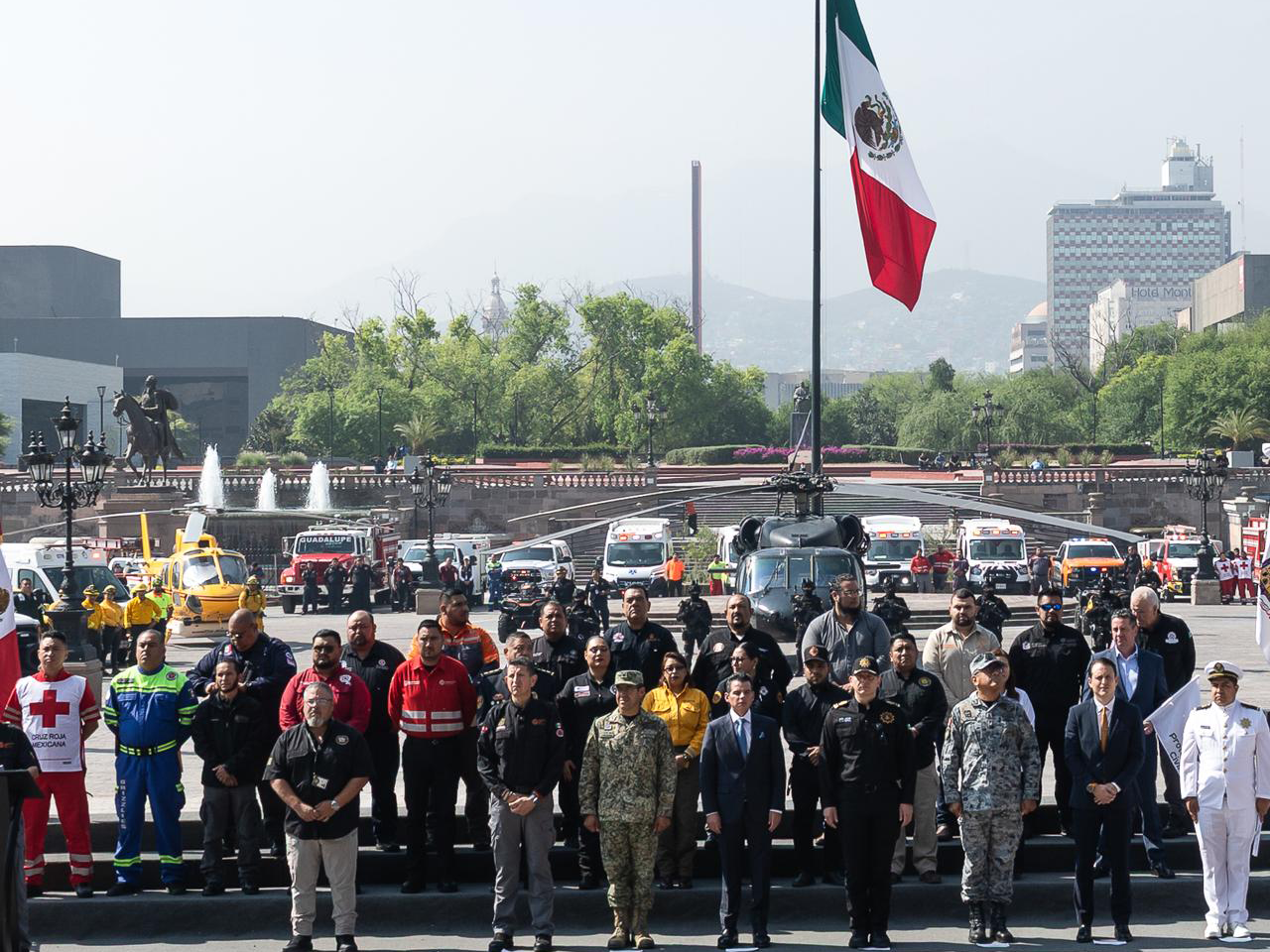 Arranca Operativo de Semana Santa 2026, Miguel Flores da banderazo de inicio
