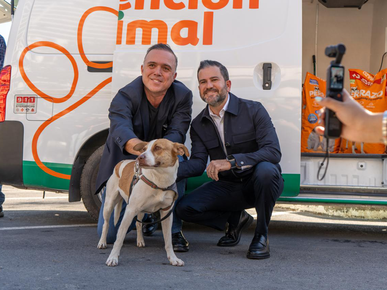 Localizan,  rescatan y entregan formalmente a perrita maratonista para su proceso de adopción responsable