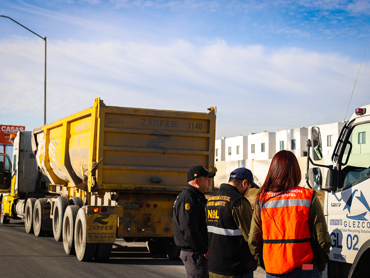 Refuerza Medio Ambiente operativos contra emisiones de transporte de carga