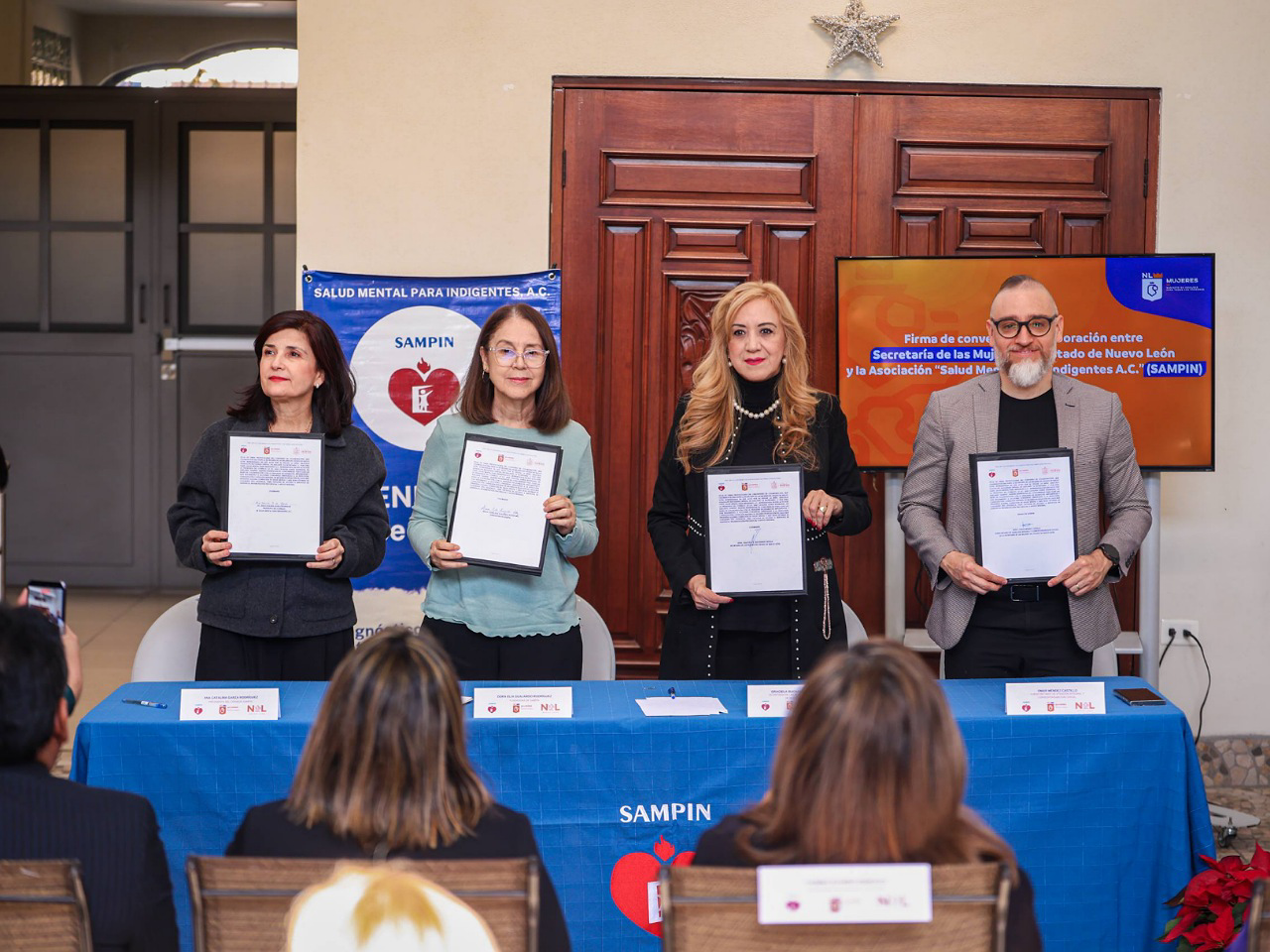 Firman convenio para atender salud mental de Mujeres Víctimas de violencia y en situación de calle