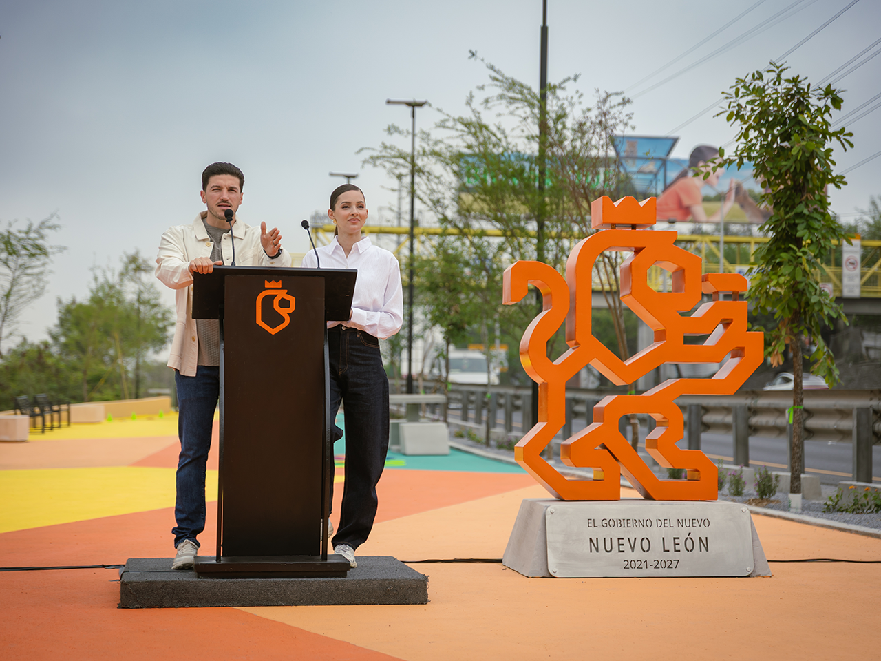 Inaugura Gobernador Andador Peatonal y de Movilidad en Morones Prieto