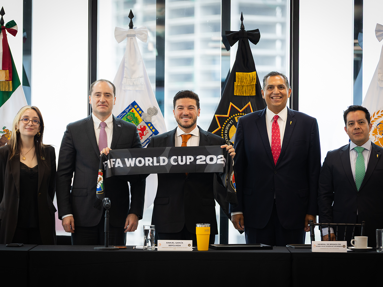 Reconoce FIFA a Gobierno de NL Y Mesa de Seguridad por el éxito en coordinación del Mundial