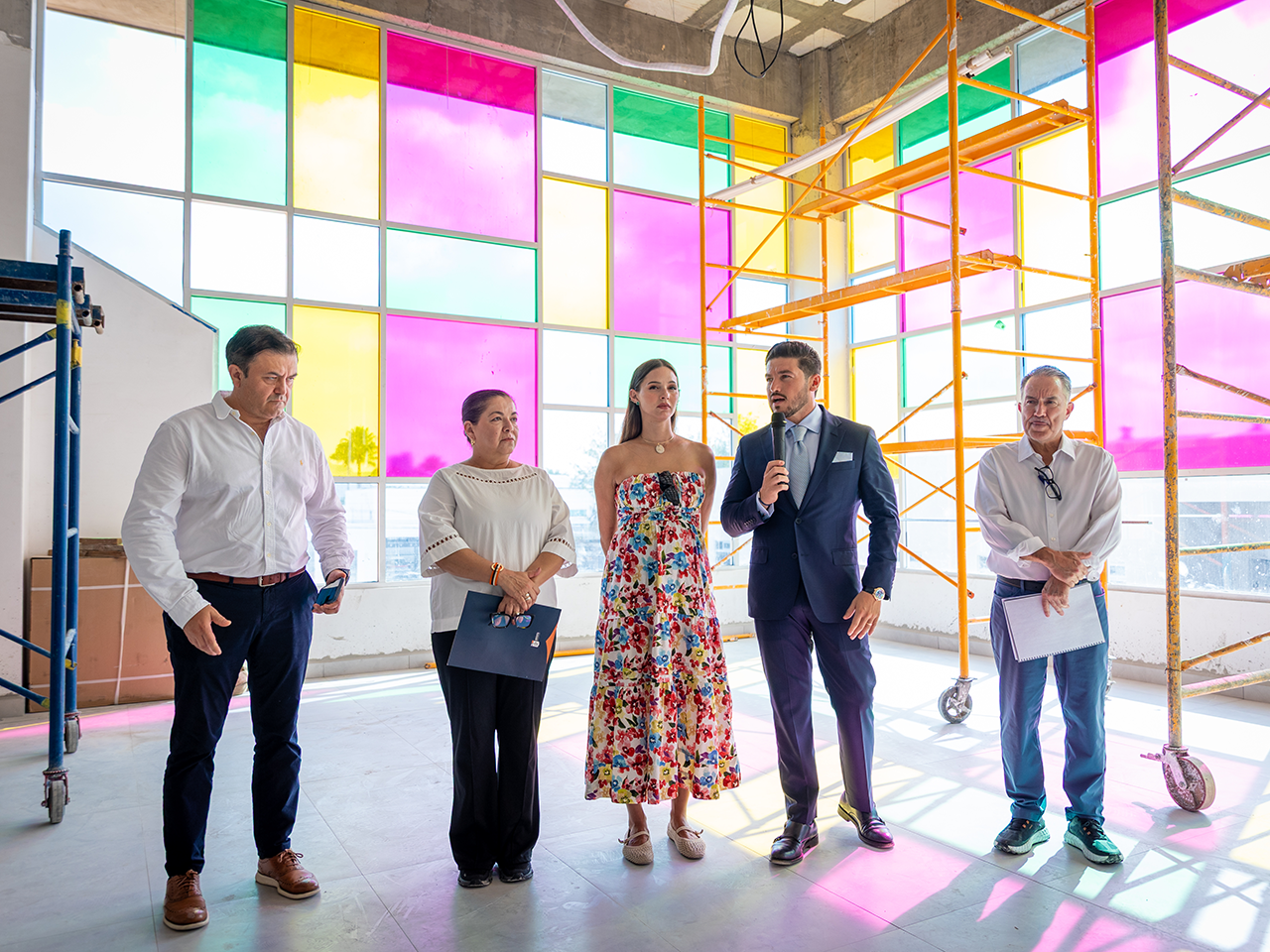 Supervisan Samuel y Mariana avances del nuevo CITEA