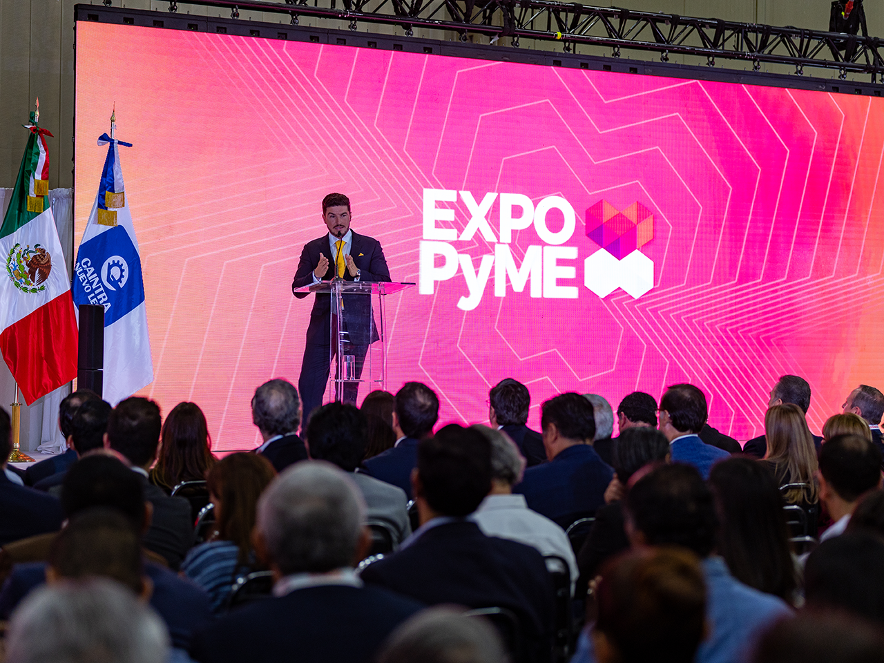 Inaugura Gobernador Expo PyME 2026; Destaca a la industria como un aliado de NL