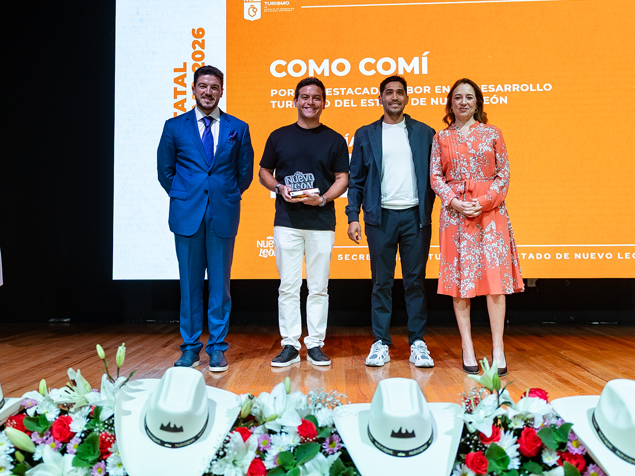 Galardona Samuel García talento regional con Premio Estatal de Turismo