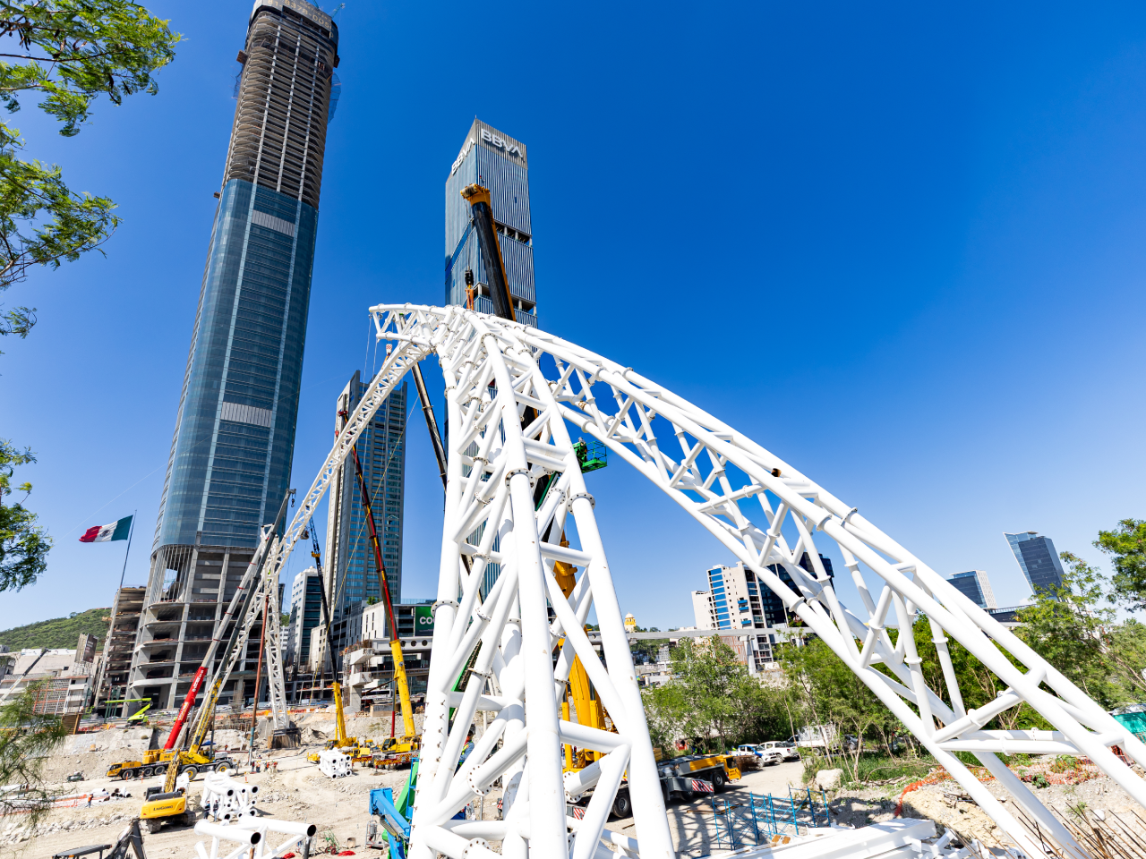 Construcción del Puente nuevo y el Puente de la Virgen