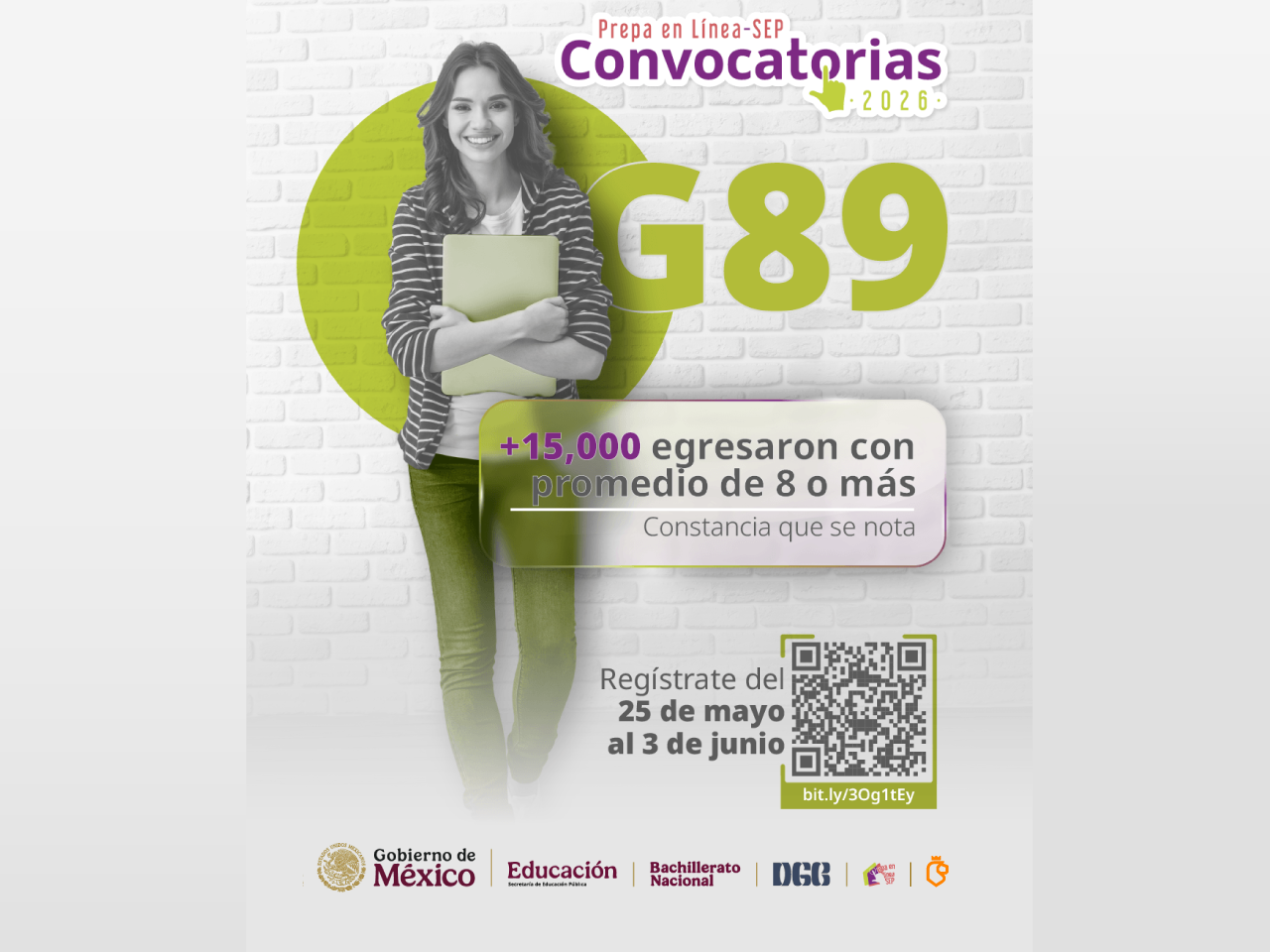 Prepa en Línea-SEP, regístrate del 25 de mayo al 3 de junio 2026.