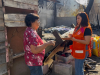 Brinda Secretaría de Igualdad e Inclusión atención inmediata a familia afectada por incendio en Monterrey