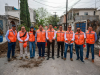 Agua y Drenaje y NADbank supervisan avance de obras de drenaje sanitario en Guadalupe y Cadereyta