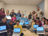•	DIF Nuevo León recibió como donativo por parte de la empresa JABIL, 15 computadoras para equipar al Espacio “Mujeres Ilustres” y así brindar una atención más avanzada a las y los niños que acuden a este centro.  Monterrey, Nuevo León.- Con el objetivo de impulsar la capacitación digital y el desarrollo integral de las niñas, niños y adolescentes usuarias del Programa Infancia Adolescencia, el DIF Nuevo León recibió un donativo de 15 computadoras portátiles destinadas al Espacio “Mujeres Ilustres”, ubicado